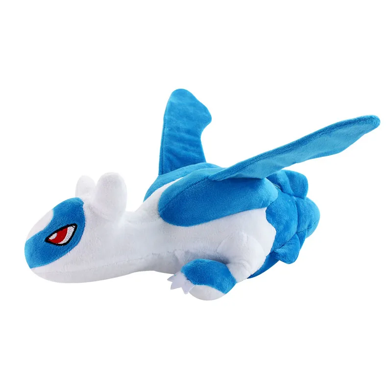 Anime surrounding Latias Latios kawaii plush toys creative blue and red doll Pokemoned gift the guardian god of water city | Игрушки и