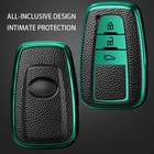 2020 Новый кожаный ТПУ три кнопки чехол ключа дистанционного управления автомобилем чехол для Toyota Prius Camry Corolla C-HR ЧР RAV4 Prado 2018 аксессуары