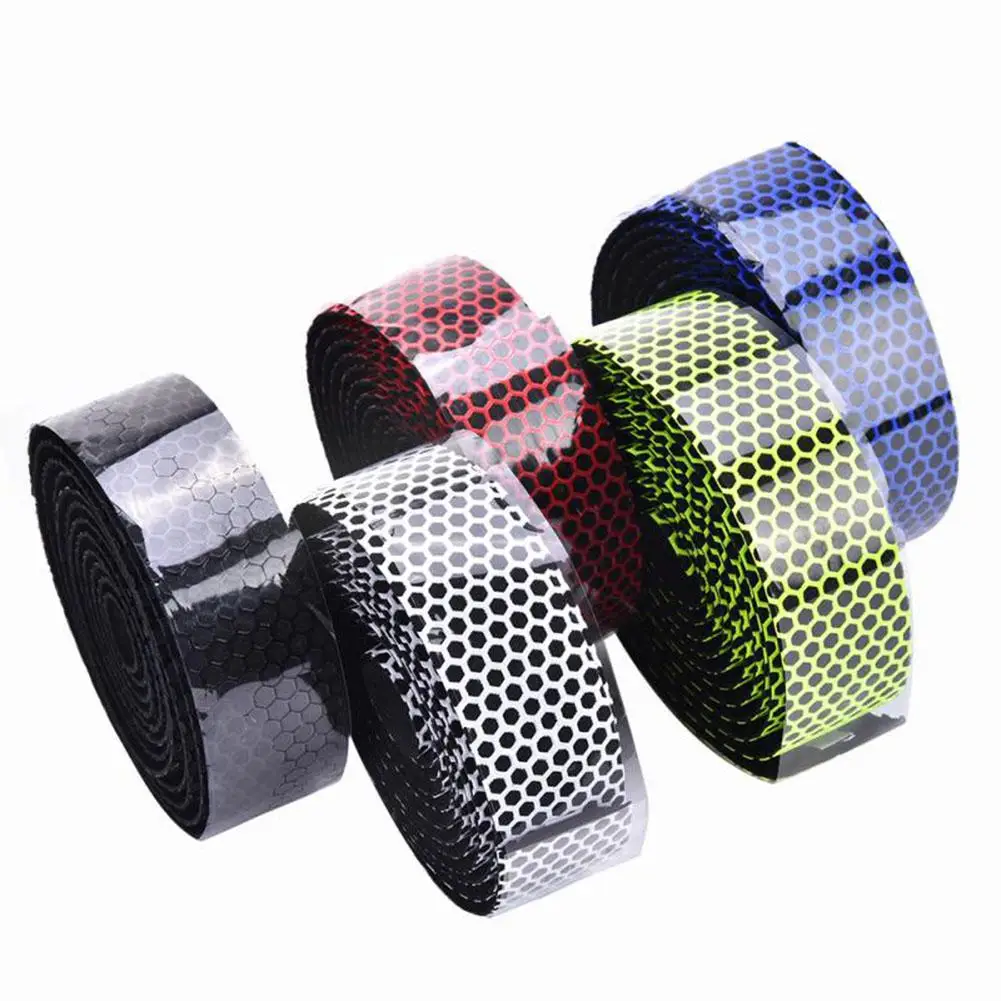

1 Pair Soft Bicycle Handlebar Tape Shockproof Elastic Road Bike PVC Tape Strap +2 Bar Plug