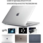 Чехол для ноутбука Macbook M1 Air ProMax 13 14 16 дюймов, чехол с сенсорной панельюID 15 11 12 дюймов, ChipA2442A2485 A2179A2337A2338A2289, 2021