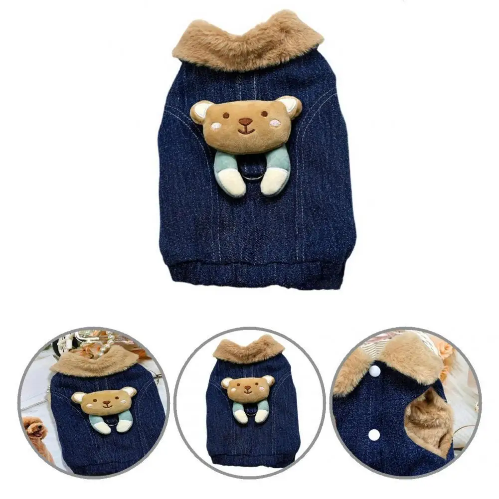 

Dress-up Non-shedding Dog Sleeveless Thickened Tops Pet Accessories