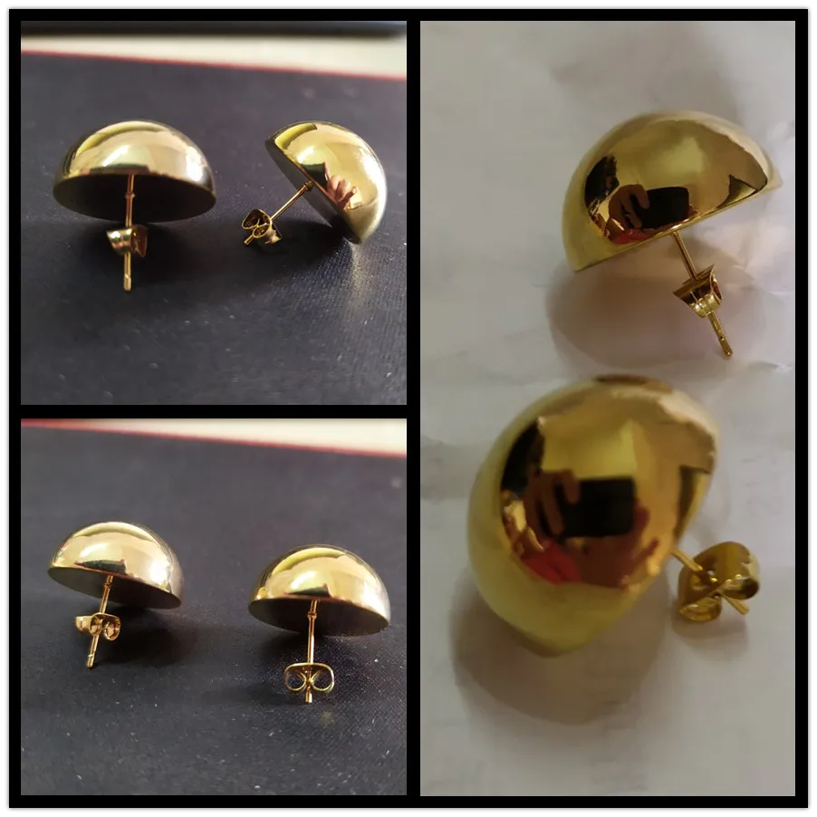 Женские серьги-гвоздики из нержавеющей стали | Украшения и аксессуары