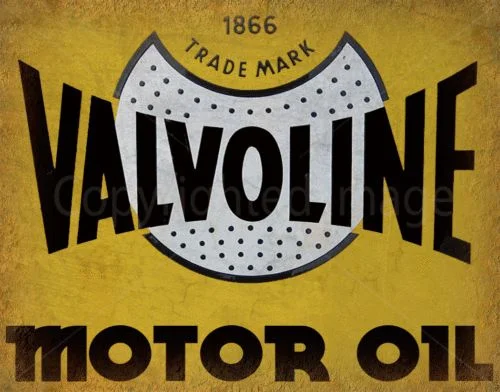 

Valvoline Motor Engine Oil Advertising Garage Metal Tin Sign Poster Wall Plaque