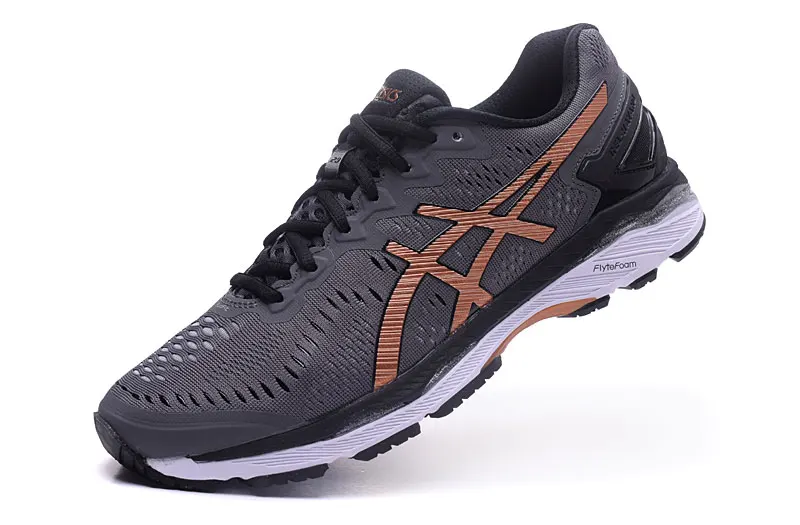Оригинальные ASICS GEL-KAYANO для ночного бега спортивная мужская обувь унисекс 40-45 размер спортивная обувь мужские кроссовки для бега