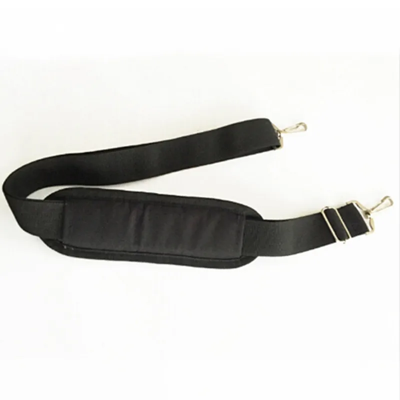 145cm Length Bag Strap Men Briefcase Laptop Bag Belt Replacement Strong Shoulder Strap Bag Accessories Black Nylon Bag Strap
