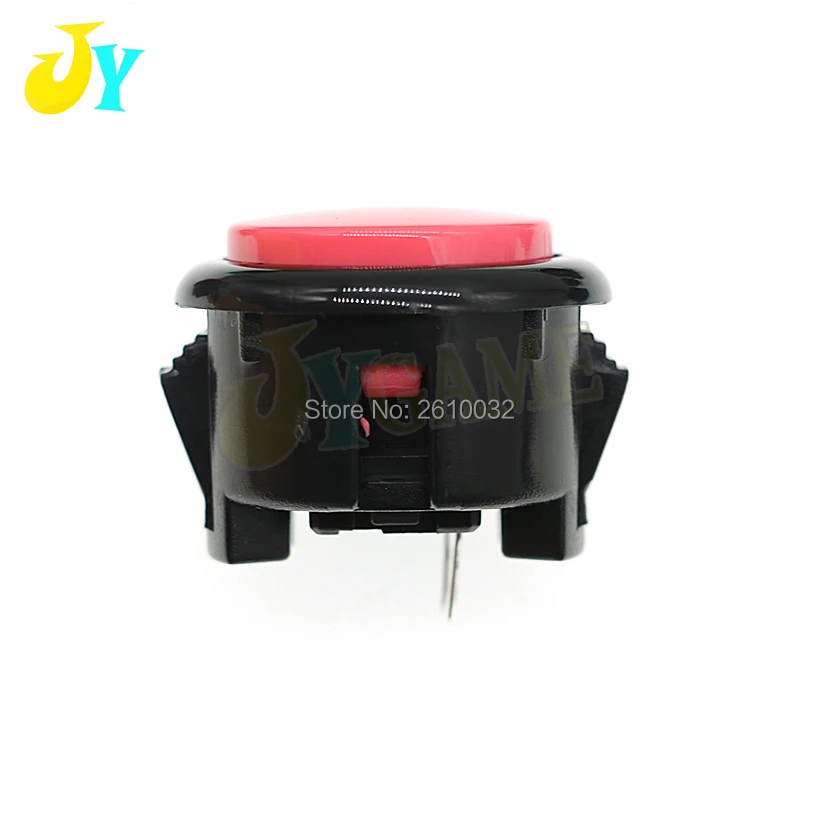 100 шт. 30 мм аркадная кнопка для копирования Sanwa акустической системы без нажатия