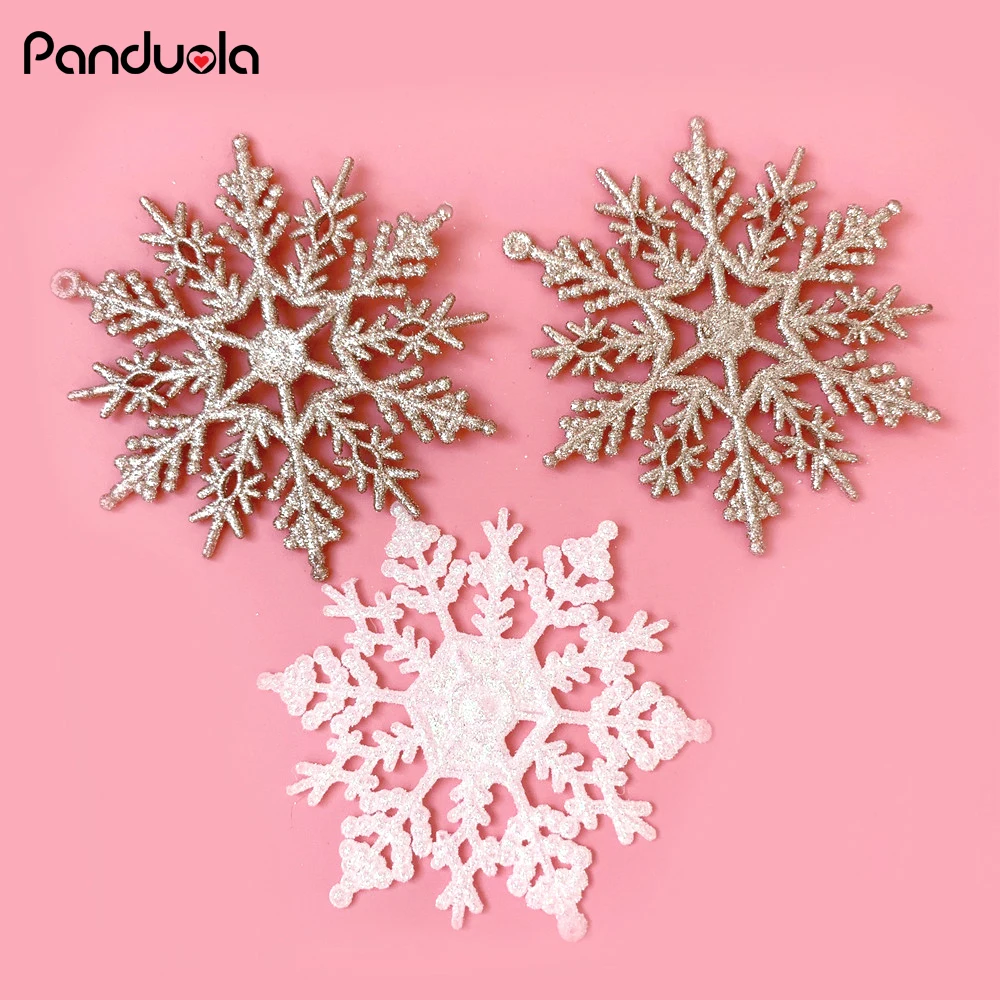 6 шт./компл. блестящая женская Рождественская вешалка рождественские