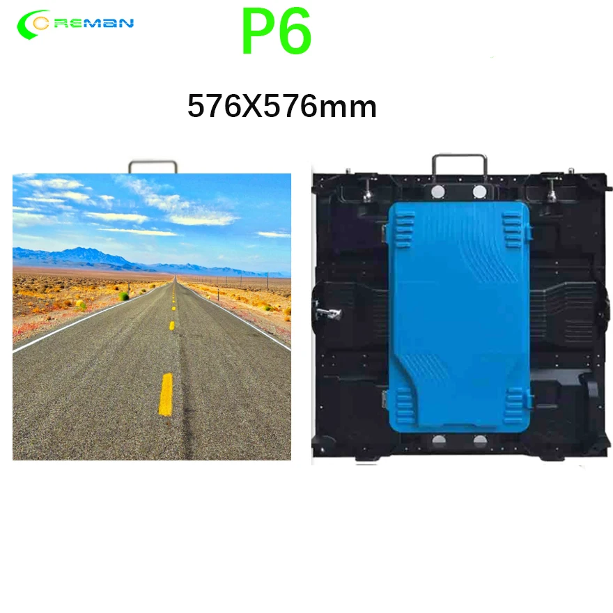 Внутренний светодиодный модуль матричный видео настенный P6 полноцветный 32x32