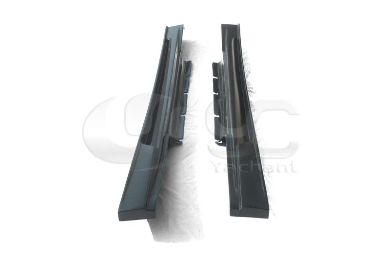 Cf-матовая боковая юбка из углеродного волокна подходит для 2008-2014 R35 GTR GTR35 GT-R CBA DBA BSE