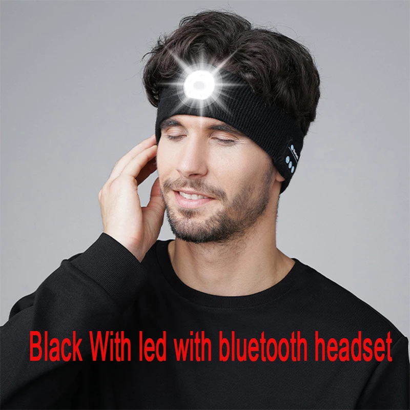 Беспроводная Bluetooth гарнитура eyemask с микрофоном для мужчин и женщин|Наушники