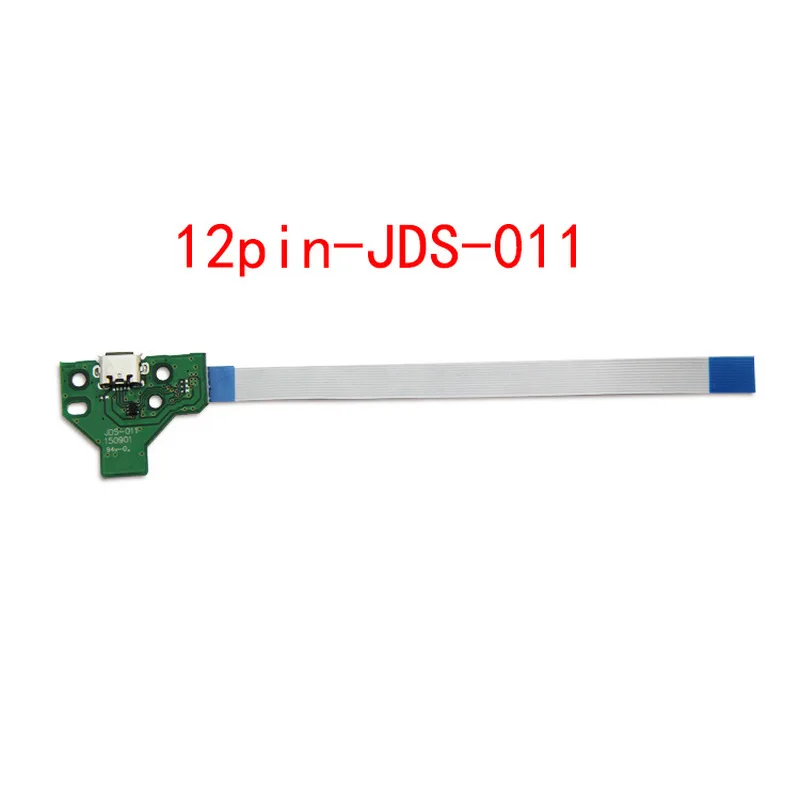 

1pc USB Charging Port Socket Circuit Board For 12Pin JDS 011 030 040 055 14Pin 001 Connector For PS4 Controller