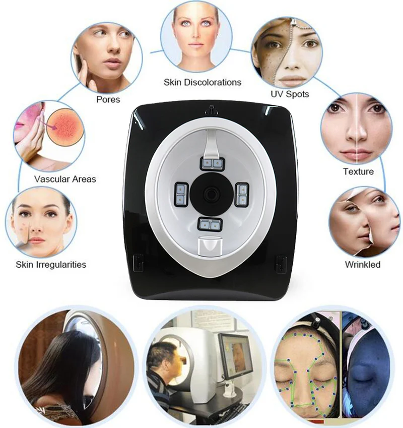 

2020 New Automatic Facial Magic Mirror Skin Analyzer Facial Skin Anlyzer Machine Skin Diagnosis Machine Facial Scanner