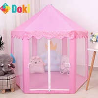 tent portable folding baby toy prince princess tent children castle play house kid gift outdoor beach zipper tent girls gifts