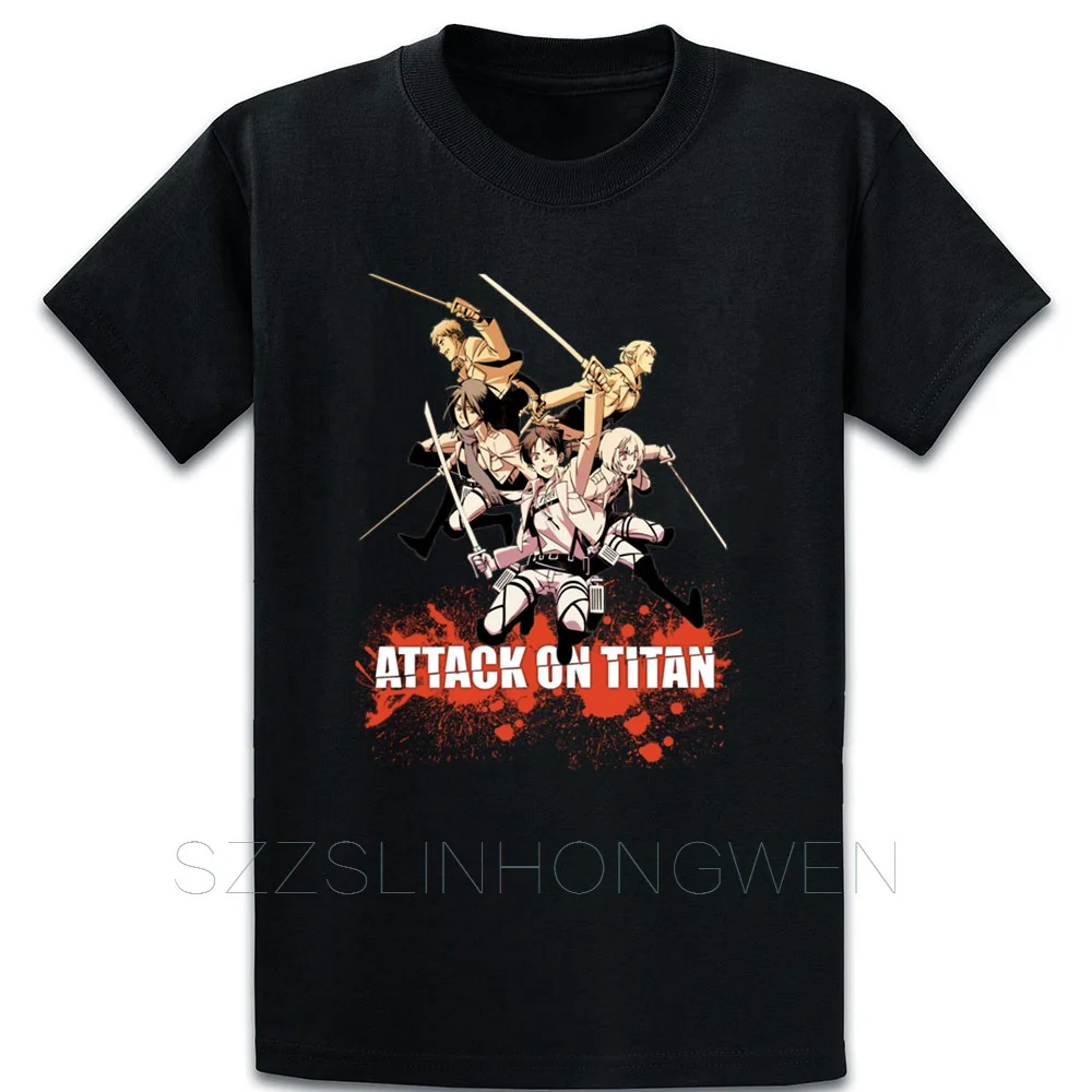 

Titan Shingeki T Shirt Pattern Summer Graphic Casual Personalized Tee Shirt Unisex O-Neck Shirt