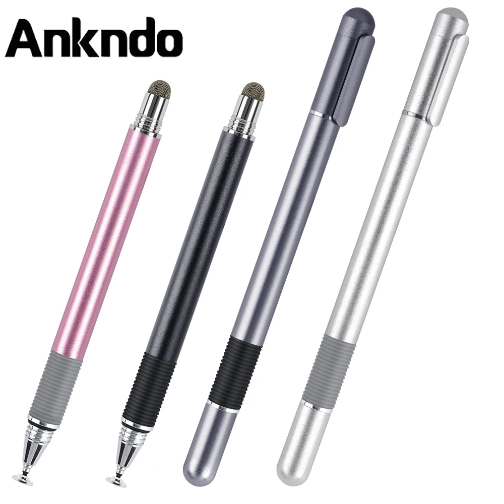 

ANKNDO Stylus Pen For Phone Tablet Pen 2 In 1 Screen Touch Pen Laptop Drawing Pencil Smartphone Surface Pen For Xiaomi Samsung
