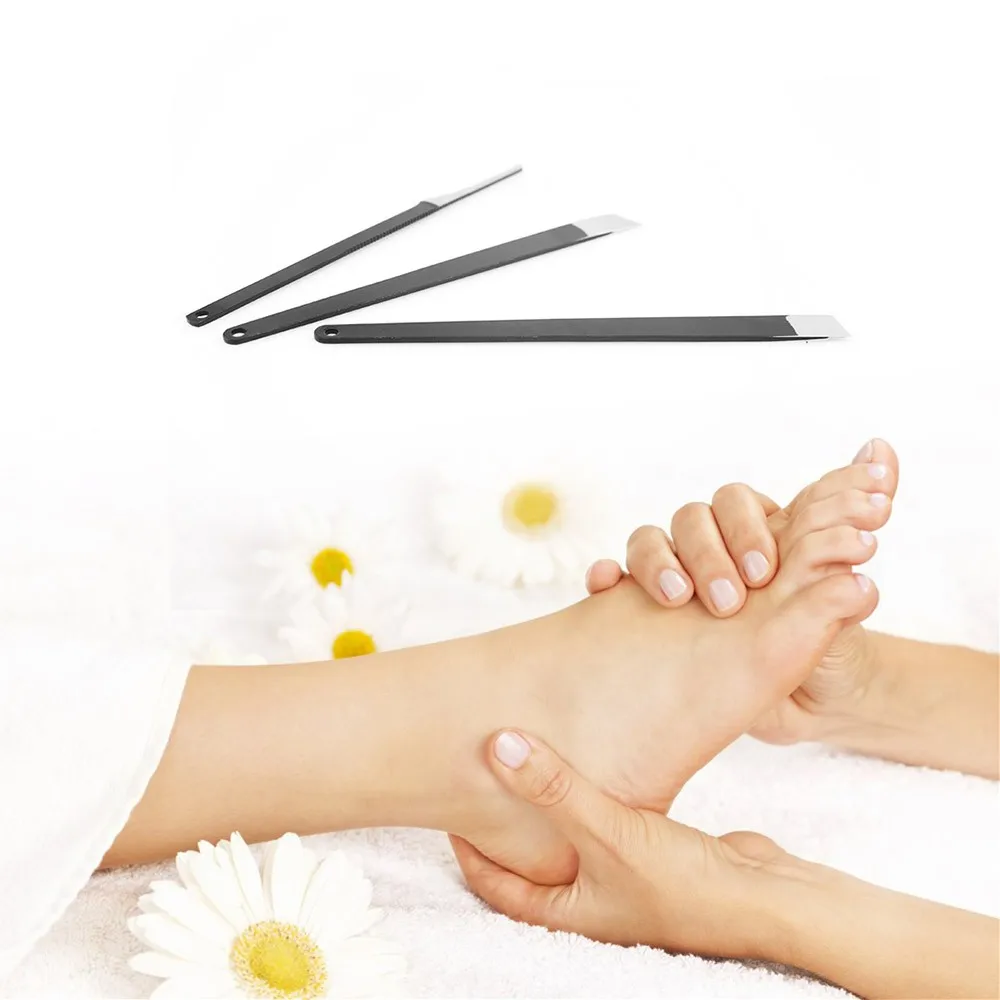 3 шт. нож для педикюра из нержавеющей стали черного цвета инструменты вросших