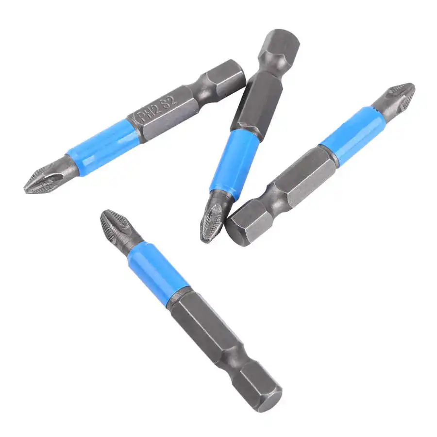 10 шт. противоскользящие биты для электрической отвертки PH2 50 мм|Гаечный ключ| |