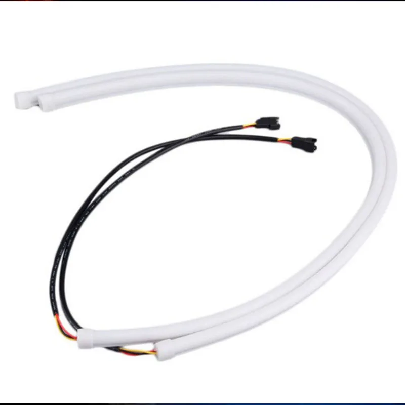 

30/45/60cm LED car/motorcycle flexible DRL day running light hose tear eye light eye headlight running light