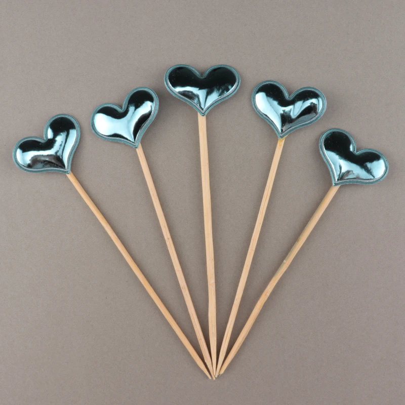 blue heart 5pcs Cakelove 5 шт/лот Прекрасный Сердце Звезда Корона торт Топпер для с изображением пирожного на день рожденья Детские флажки для душа вечерние свадебные украшения - Цвет: blue heart 5pcs