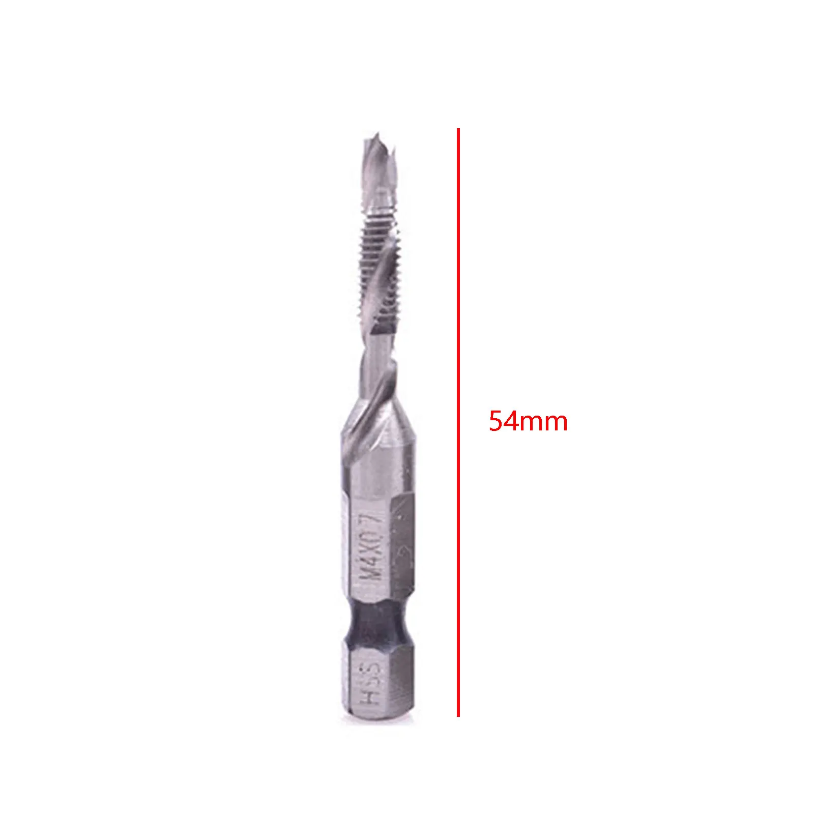 

Titanium alloy hexagonal shank HSS coated thread metric drill bit for compound screw tap M3 M4 M5 M6 M8 M10 Hand tool 6 pcs/ 1pc