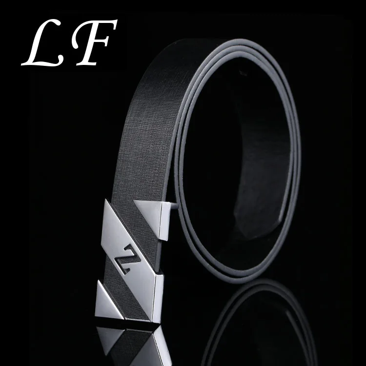 Модный ремень Дикий Пояс личность модная с принтом из букв Z гладкая