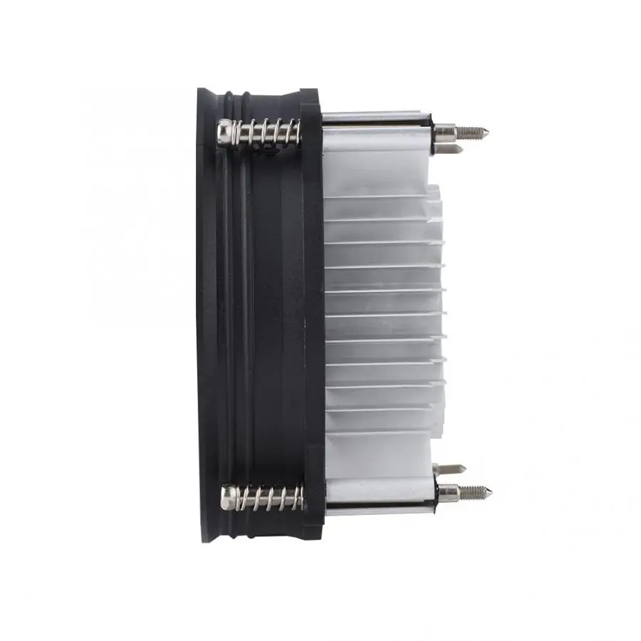 Алюминиевый кулер для процессора охлаждения вентилятора теплоотвода бесшумный для Intel Core2 Duo LGA775 E6850 Pentium 4 550/551/653.