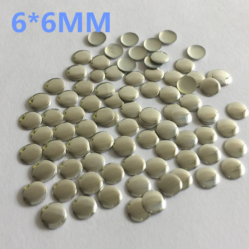 1000 шт. круглые металлические стразы для одежды 6 мм|transfers rhinestones|heat transfer
