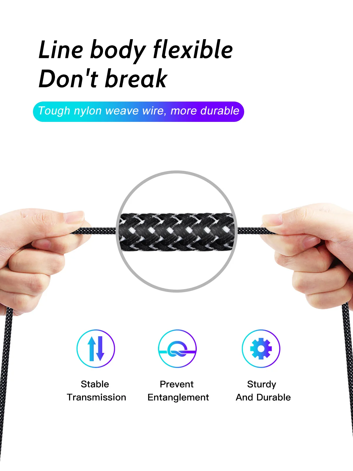 Usb-кабель FONKEN 5A type C для быстрой зарядки телефона USB C шнур 0,3 м 1 м нейлоновый Плетеный Универсальный зарядный кабель type-C для передачи данных