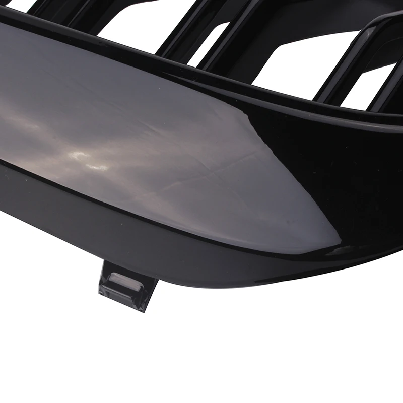 Решетка черная в виде радиатора для спортивных гонок передний бампер