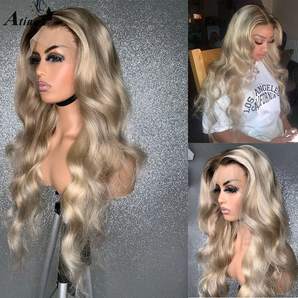 Предварительно выщипанный HD прозрачный бразильский плетение отбеливающие узлы