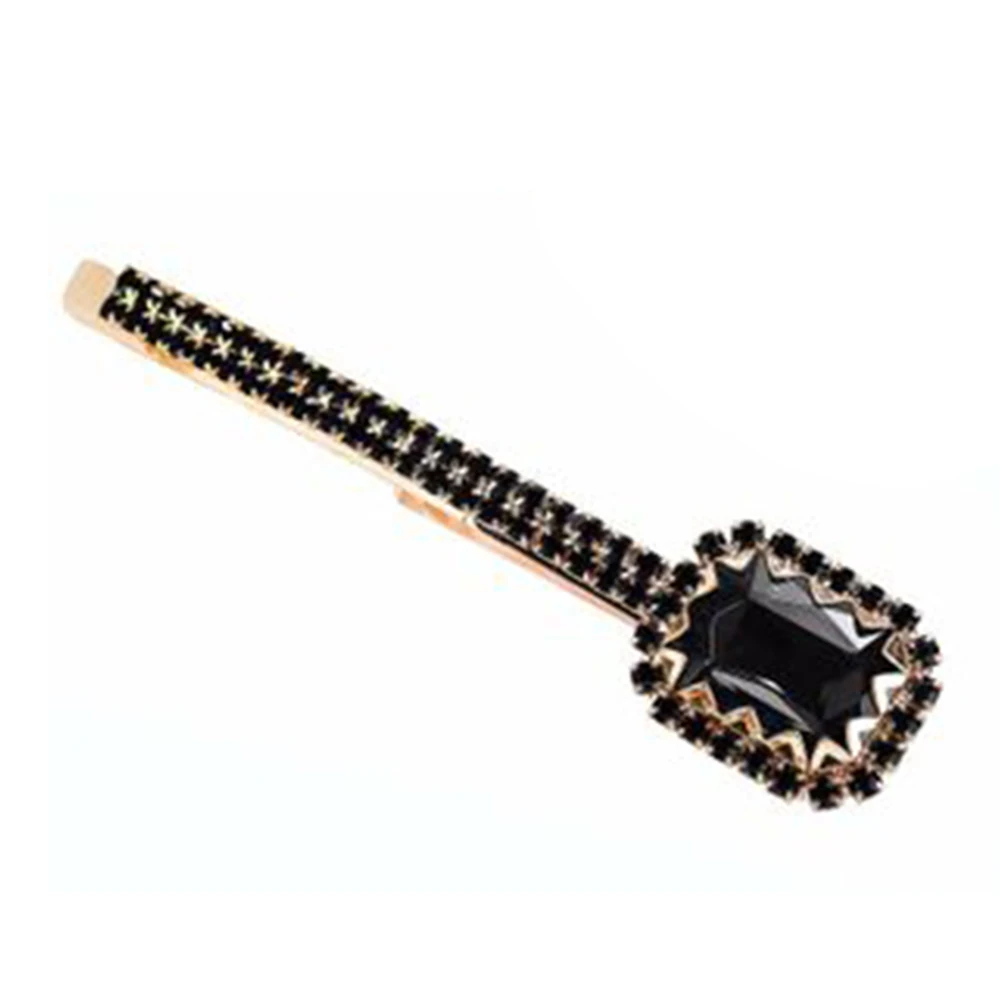 

1pc Bling Crystal Hairpins Headwear Forwomen Girls Rhinestone Hair Clips Pins Barrette Styling Tools 6 Colors New