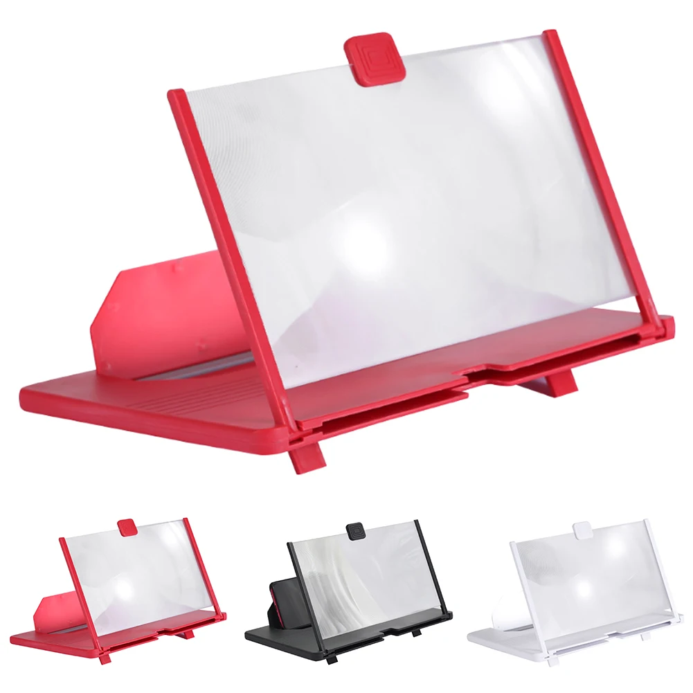 12 дюймов 3D увеличитель для экрана телефона усиления телефон Настольный