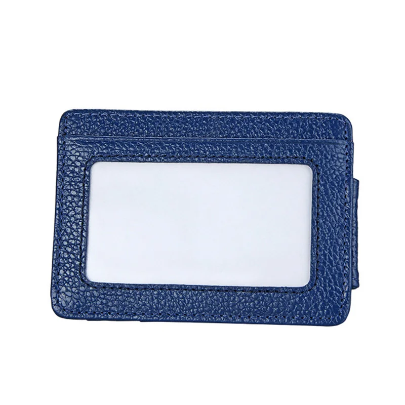 Модный мужской кошелек из натуральной кожи зажим для денег магнитный женщин