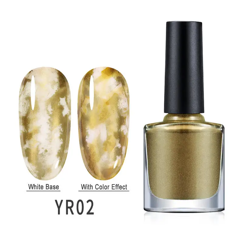 Belen Metallic Blossom Nail Liquid Fast Air Dry Blooming Polish Rose Gold Art Painting Varnish Manicure 10ml | Красота и здоровье