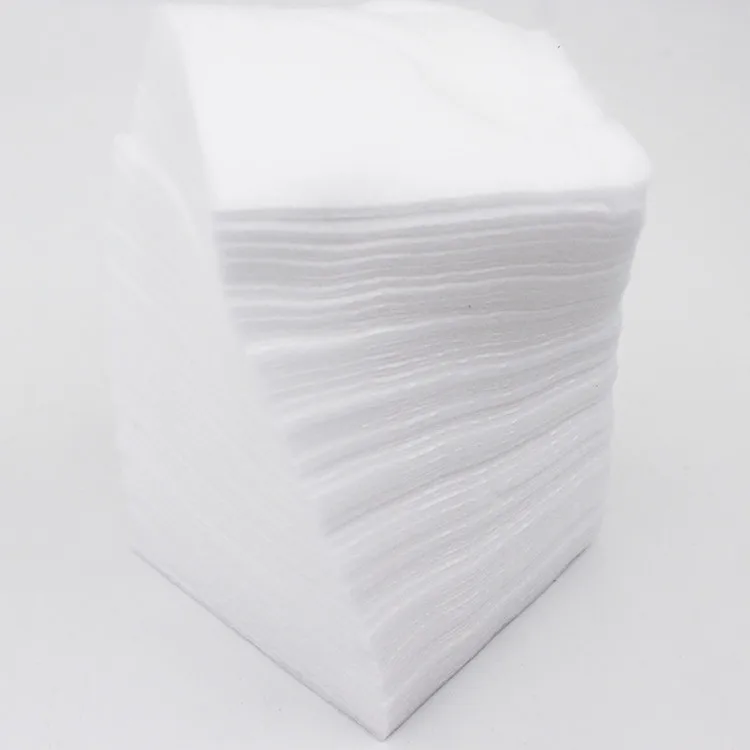 

500pcs Soft Cotton Pads Skin Care Makeup Remover Cleansing Wipes Nail Art Polish Pads 2 Differently Textured Surfaces