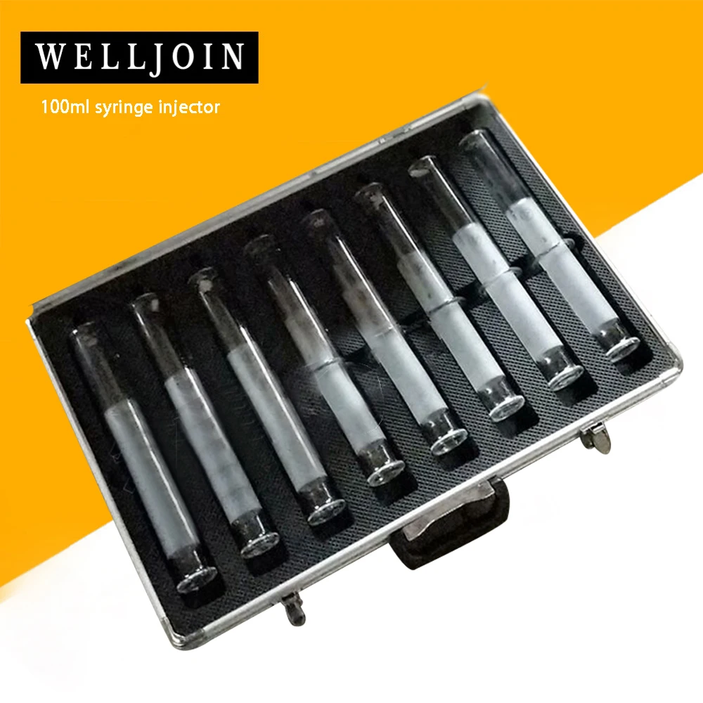 

BY2001 transformer oil sampling box 100ml syringe injector