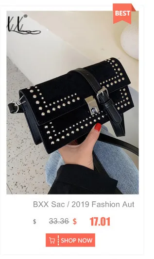 BXX Sac/ модные роскошные сумки женские дизайнерские стразы половина крышки маленький квадратный карман сумка через плечо ZC880