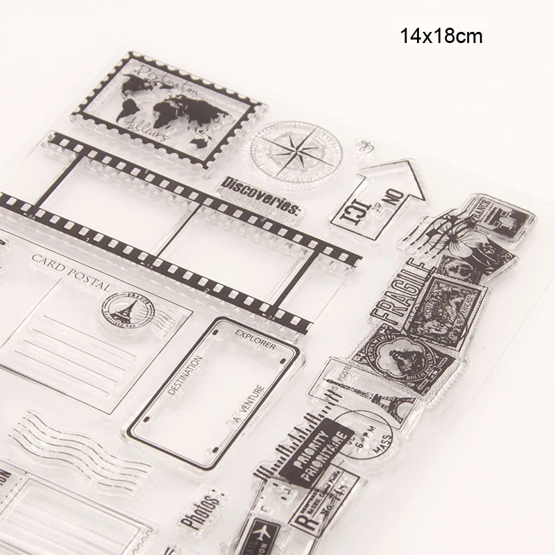 Национальный штамп прозрачные штампы новинка 2019 скрапбукинг резиновый