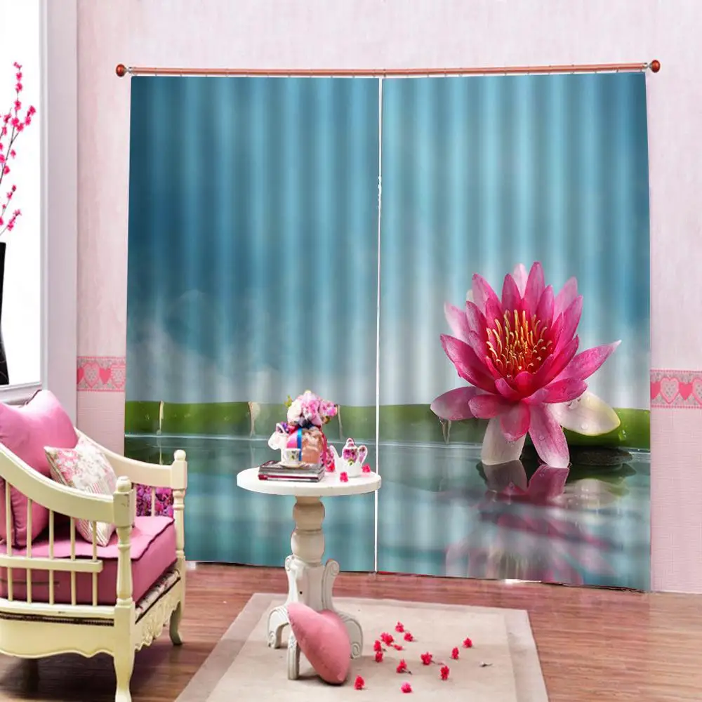 Затемняющие оконные шторы для фотосъемки Роскошные 3D занавески гостиной кровати