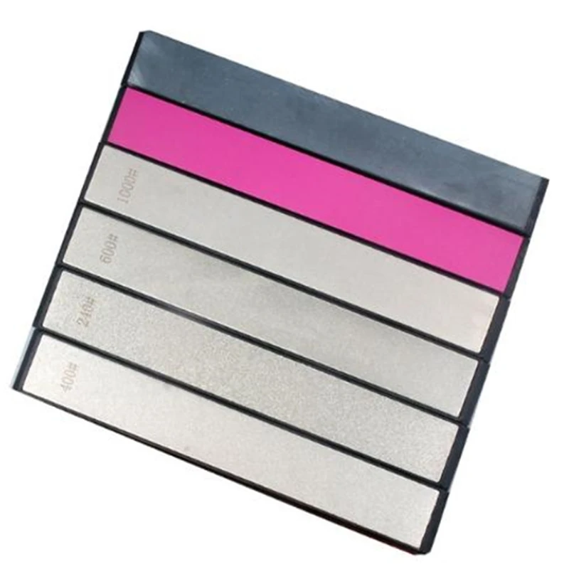 Алмазный точильный брус для ножей угол для ножей, точильный камень 240 400 600 1000 3000 5000 зернистый алмазный инструмент баров бар масляный точильный камень хонинговальный S