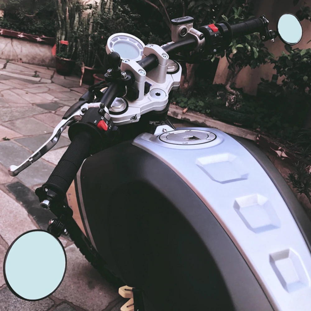 Мотоциклетное зеркало заднего вида с ЧПУ 22 мм 7/8 дюйма|Боковые зеркала и