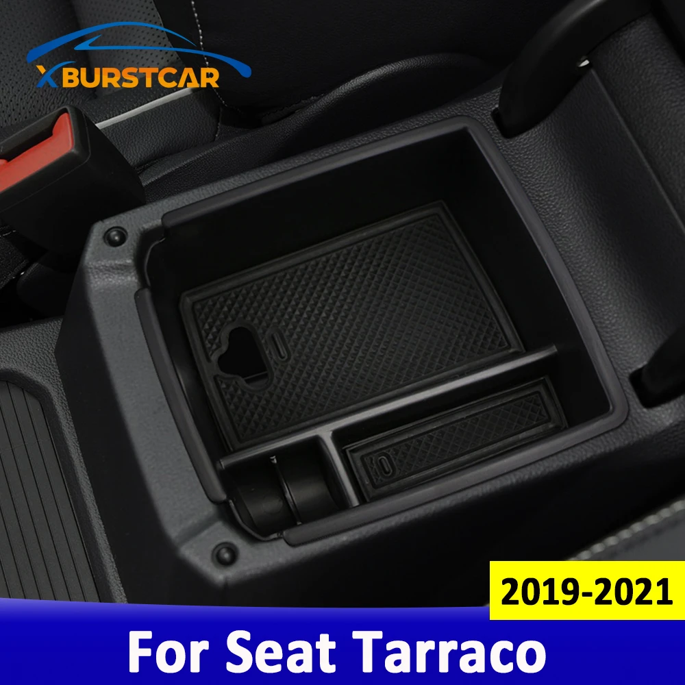 Xburstcar центральный автомобильный подлокотник для хранения Коробка сиденья Tarraco 2019