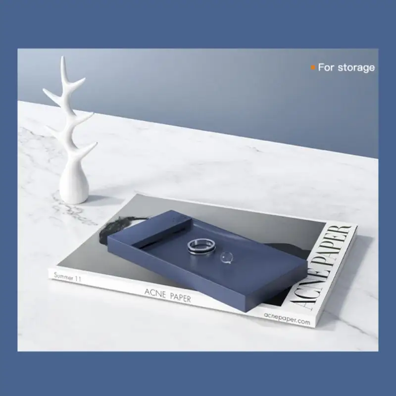 

Rectangular Side Drain Soap Box Silicone Non-slip Soap Box Plate Tray Bathroom Holder Storage Rack Bathroom Accessories Easy Dry