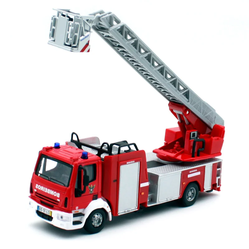 Крановая лестница Bburago 1:50 Iveco Magirus RW Renault Premium детская Игрушечная машина литый под