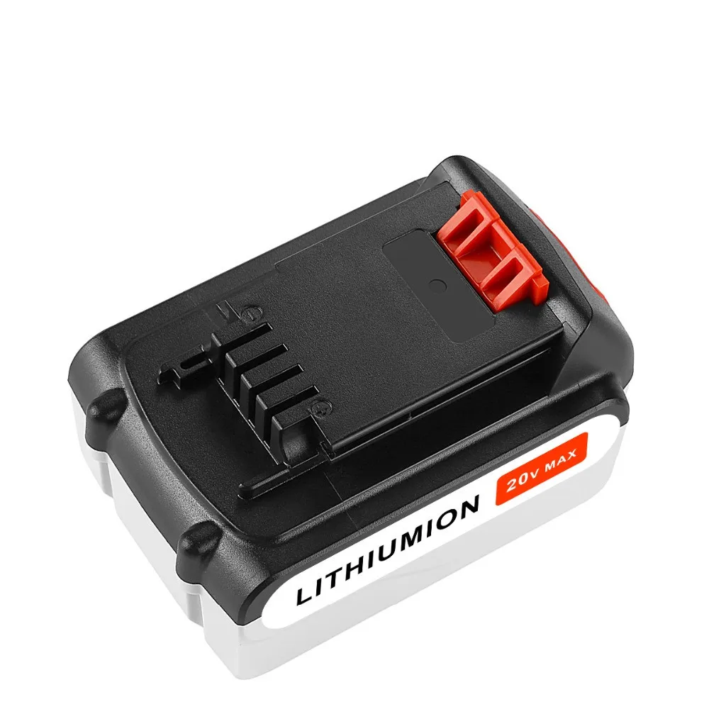 2x6000 мАч 20V ионно-литиевая Батарея для BLACK&DECKER LLP120 LST120 LBXR20 LB20 LBX20 ASL186K BDCDMT120 CHH2220