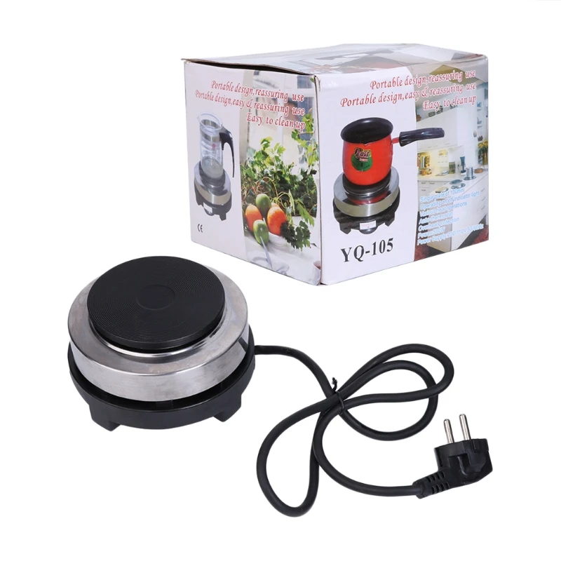 

2022 New 220V 500W Electric Mini Stove Hot Plate Multifunction Cooking Coffee Heater New