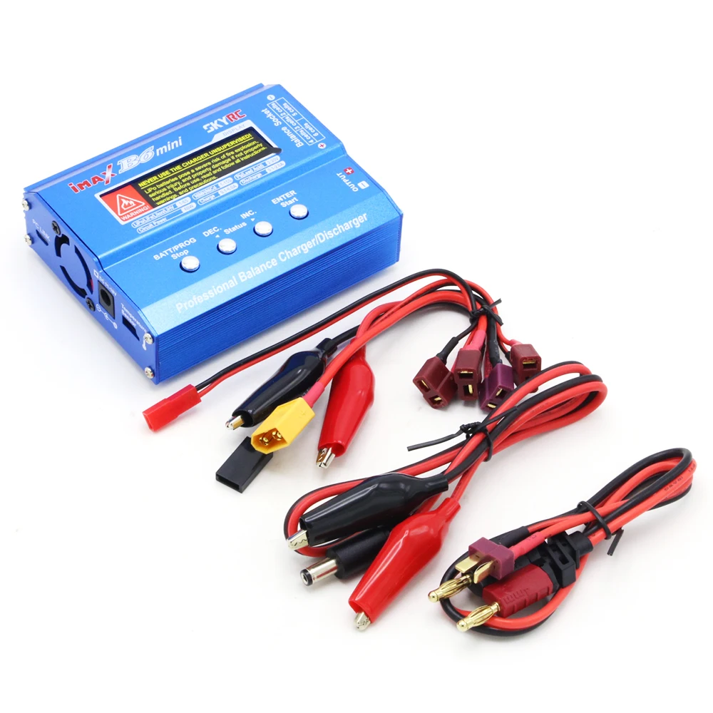 SKYRC Imax B6 Mini Профессиональное зарядное устройство 15 в 6A адаптер для RC вертолет Дрон