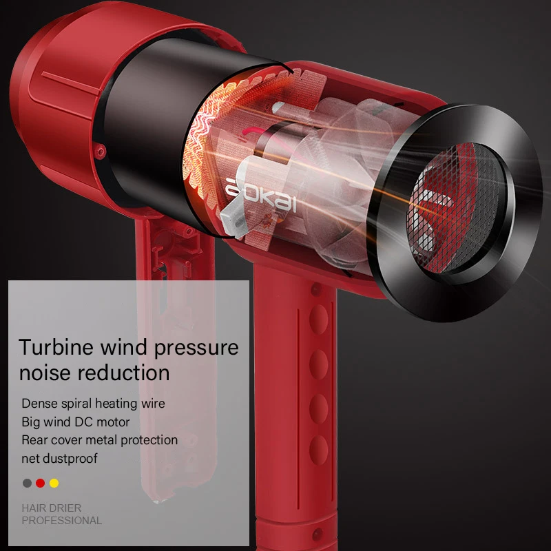 Фен профессиональный с горячим воздухом 2000 Вт 2 в 1 | Бытовая техника