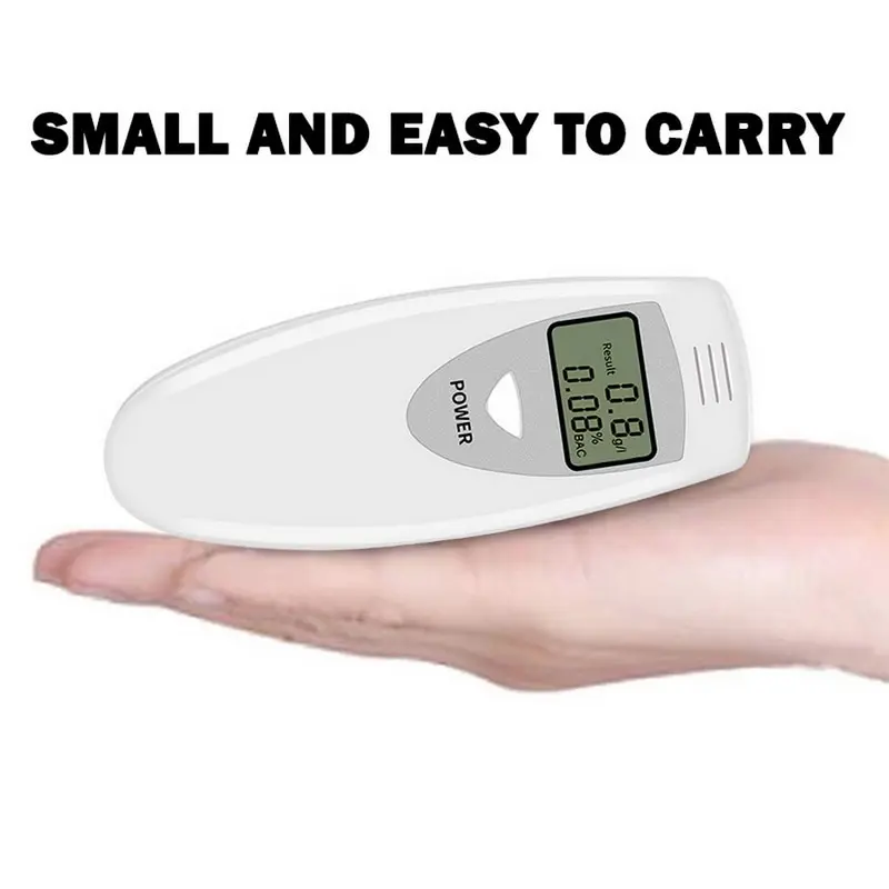 

1pcs Alcohol Tester Handheld Backlight Digital Alcohol Tester Digital Alcohol Breath Tester Breathalyzer Analyzer LCD Detector