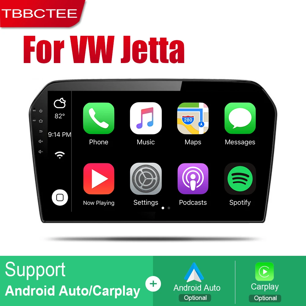 Автомагнитола 2 Din для Volkswagen мультимедийный проигрыватель с GPS навигацией Wi Fi BT VW
